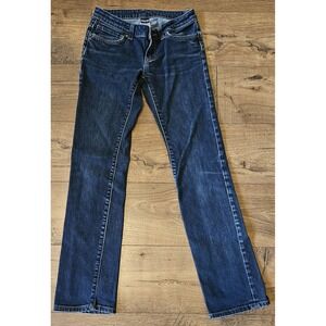Patagonia Women's Straight Regular Denim Jeans Sz 25 (25x29) Dark Wash